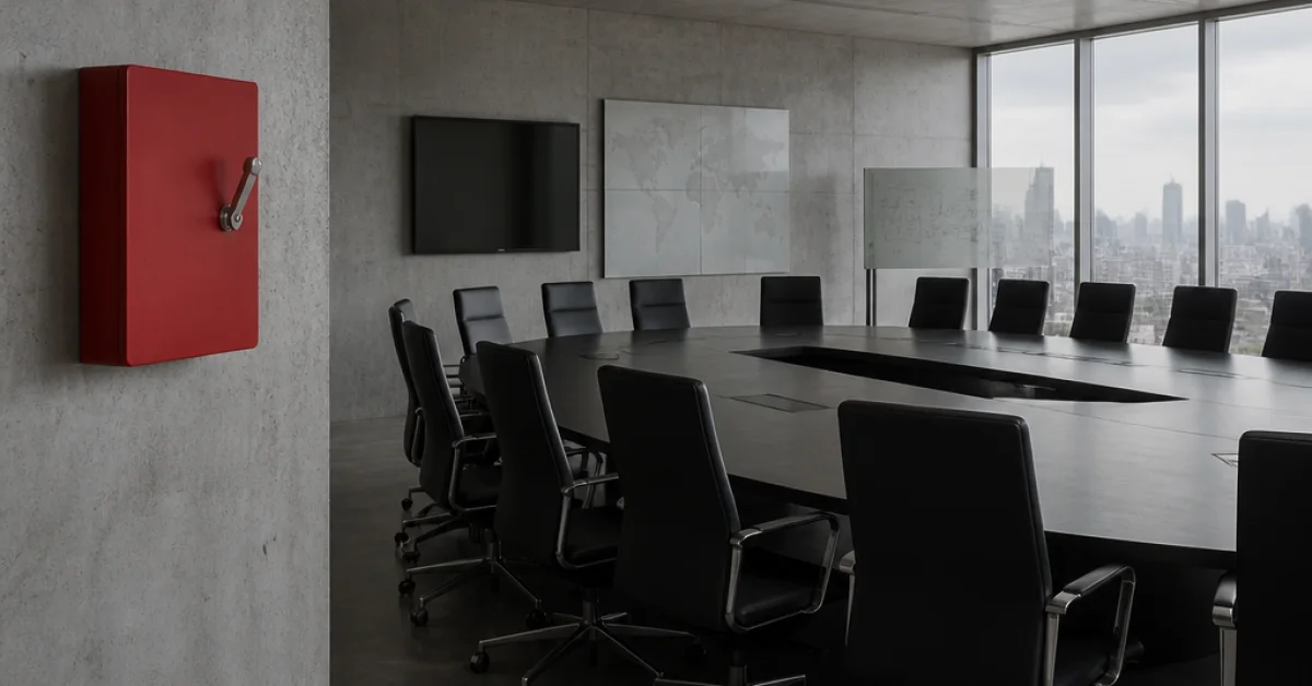 Cellule de crise dirigeante : la war room qui se déclenche en 30 minutes